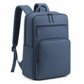 Zaino porta laptop 44 x 30 x 16 cm in tessuto sintetico blu scuro con scomparti multipli